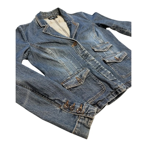 Contrast | Tailor Fit Jeans Jacket Denim Blazer - Size Medium - Picture 5 of 15